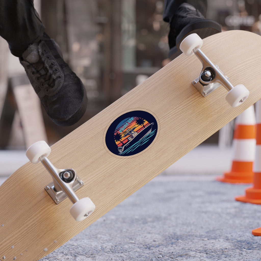 # boht Life - Dark Sunset Outdoor Sticker