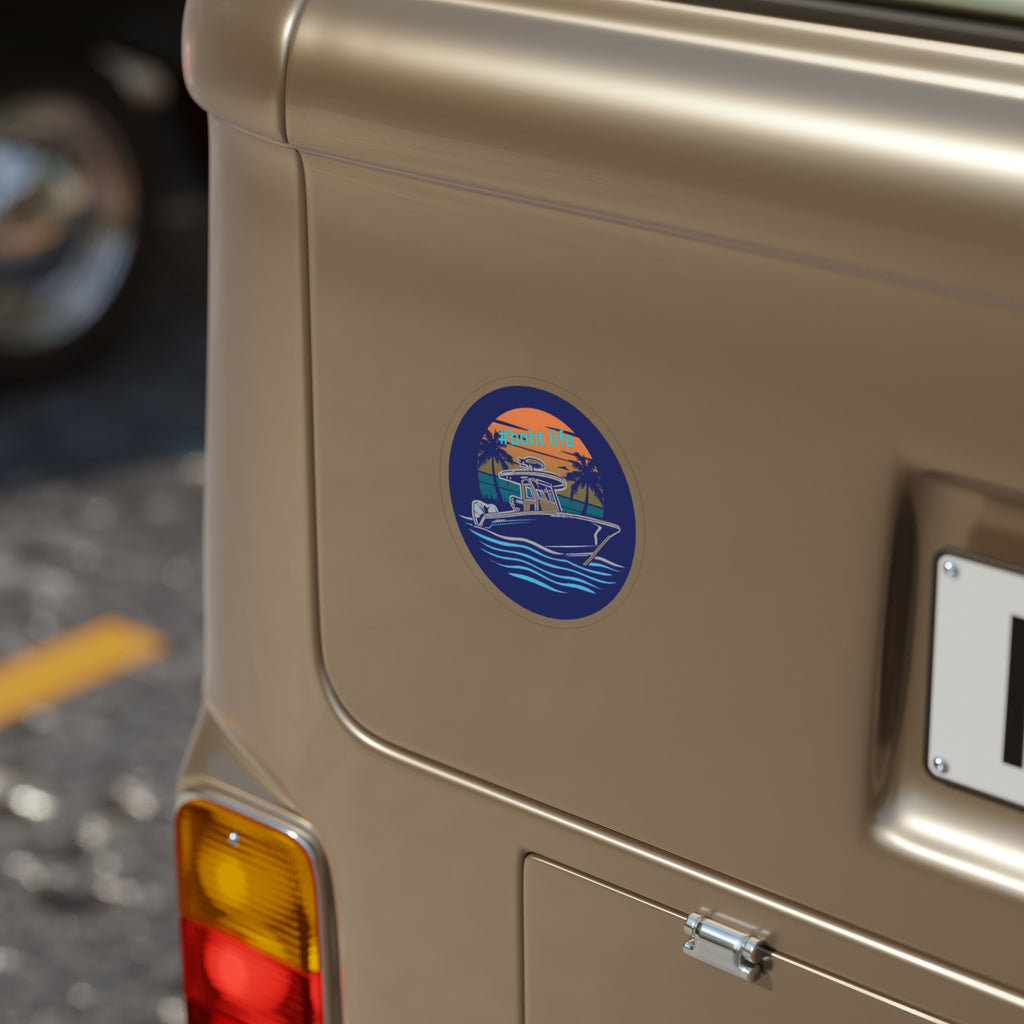 # boht Life - Blue Sunset Outdoor Sticker
