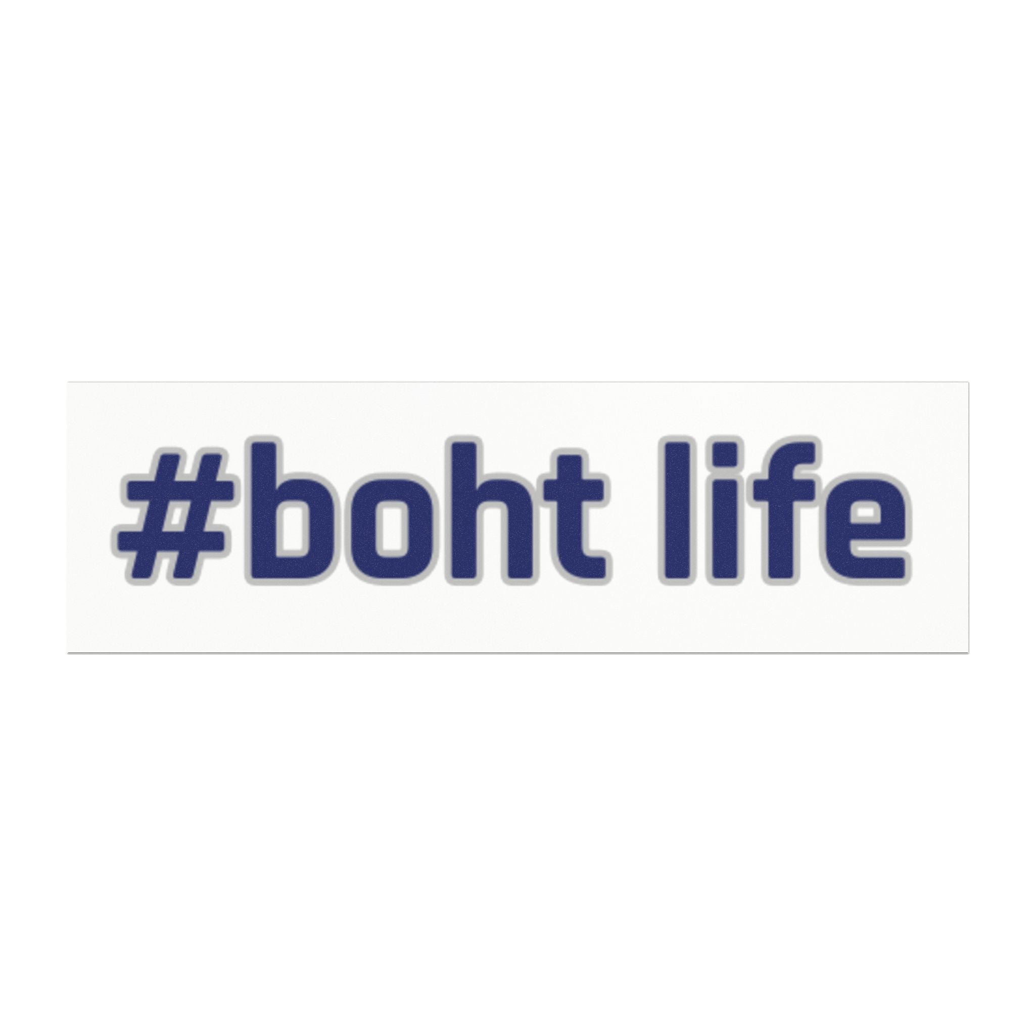 #boht life Car Magnet