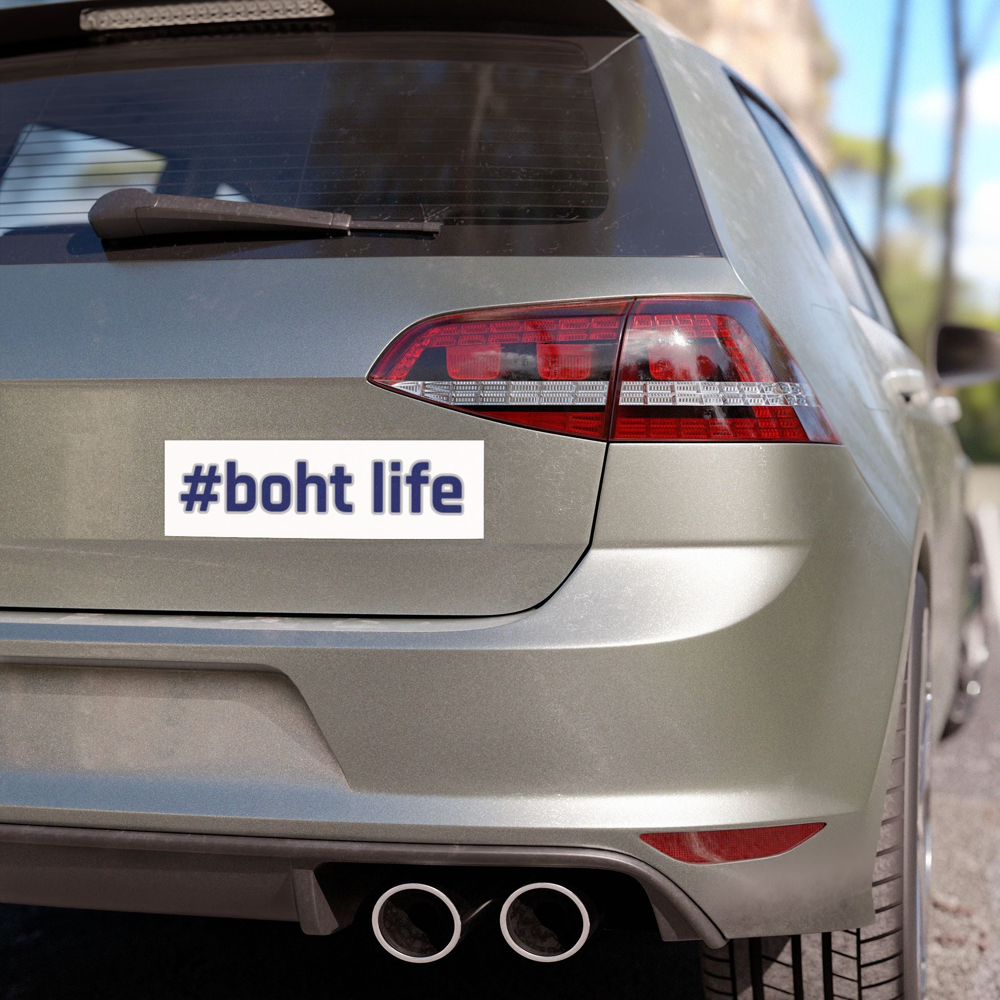 #boht life Car Magnet