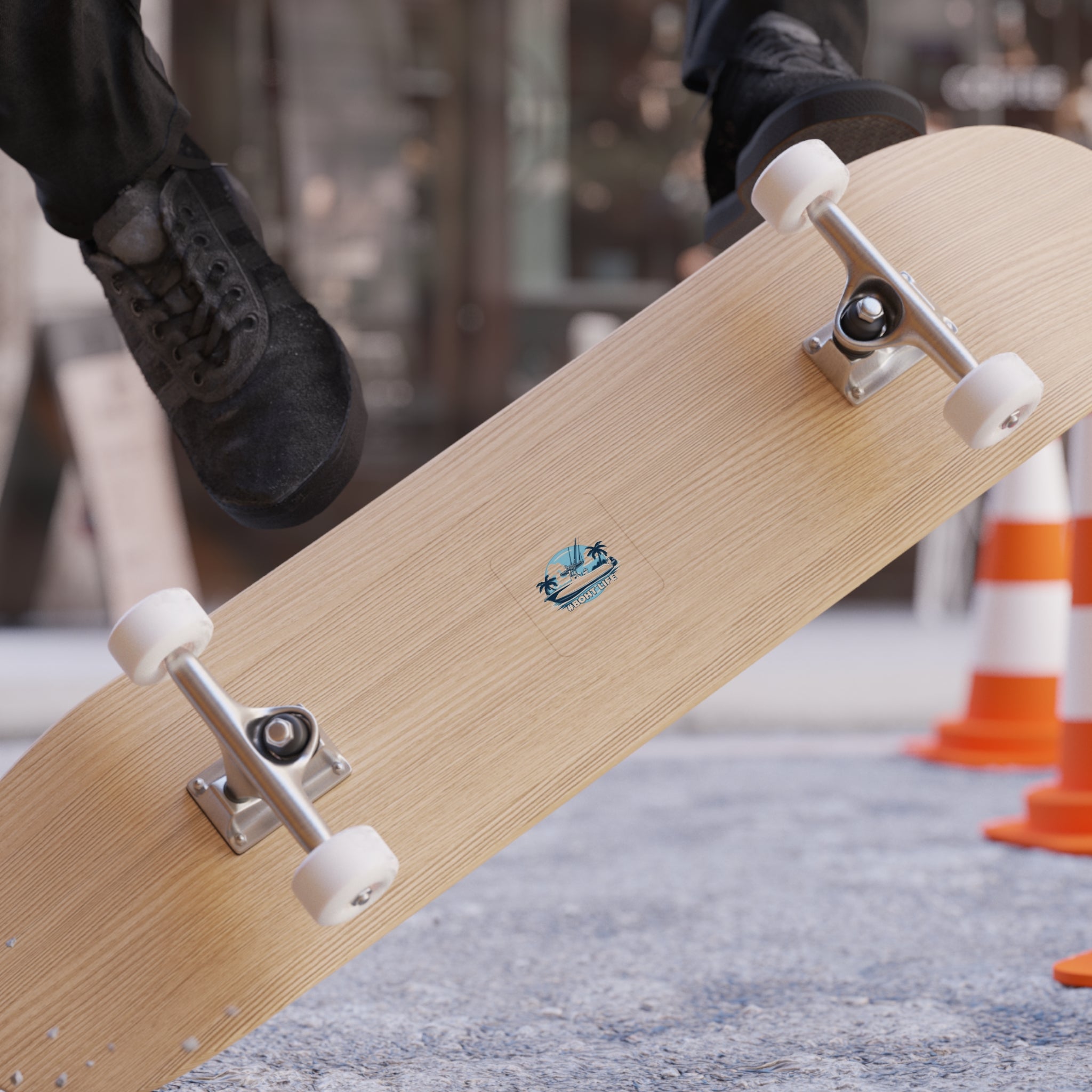 #boht life Cloud Blue Die-Cut Sticker