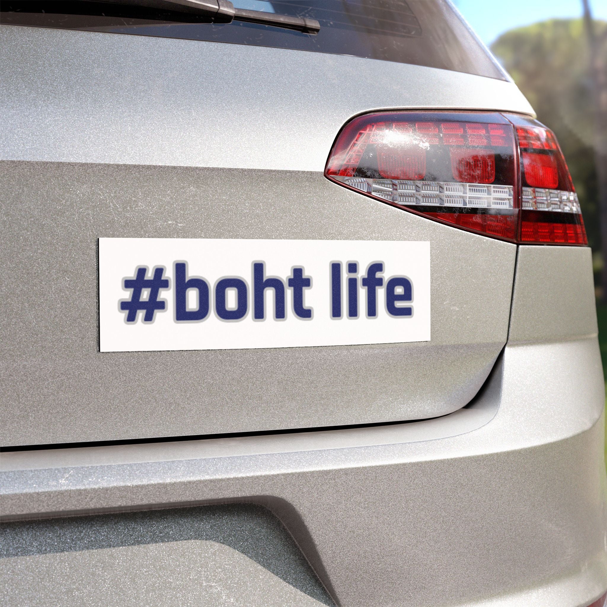 #boht life Car Magnet