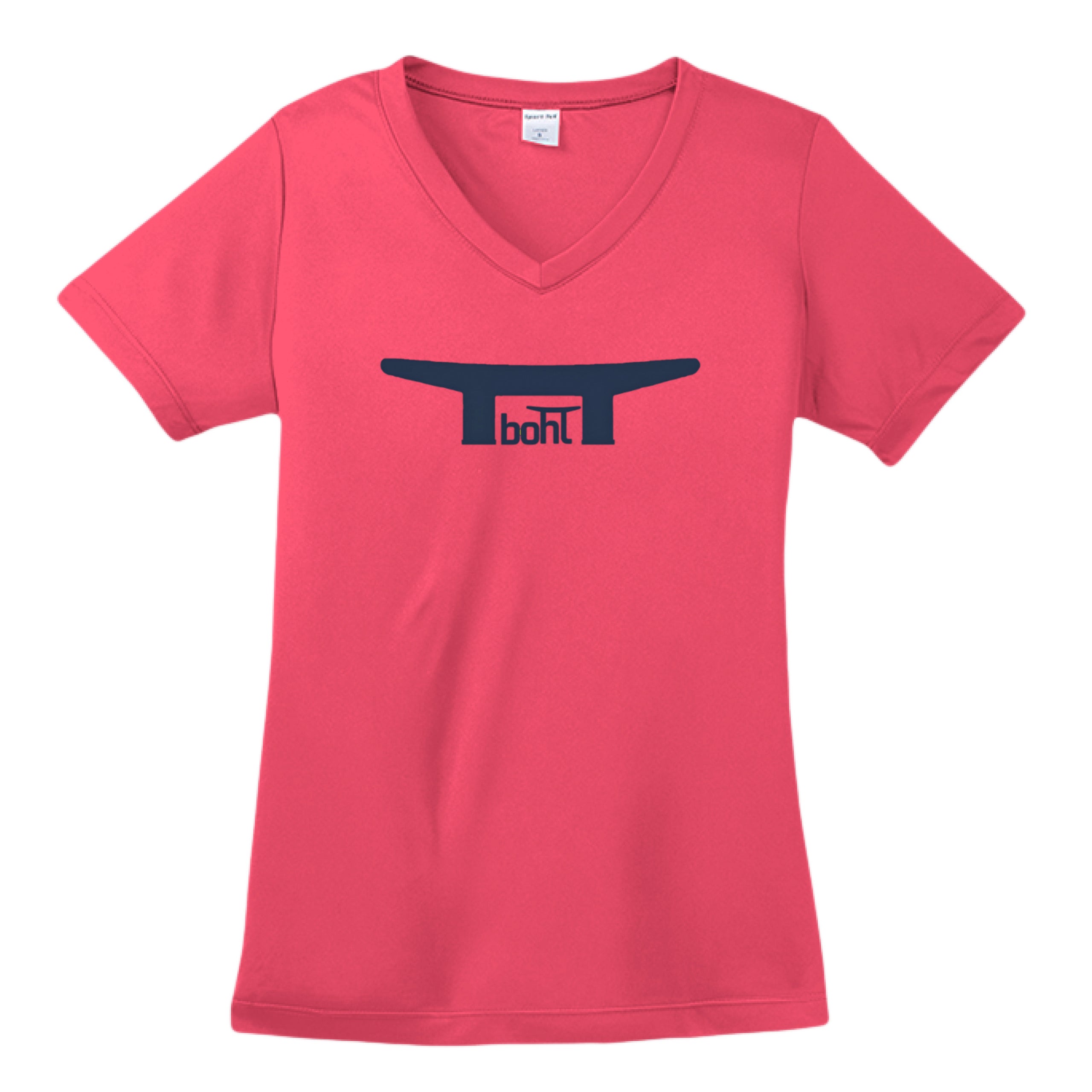 Women's  Signature Cleat V-Neck Tee